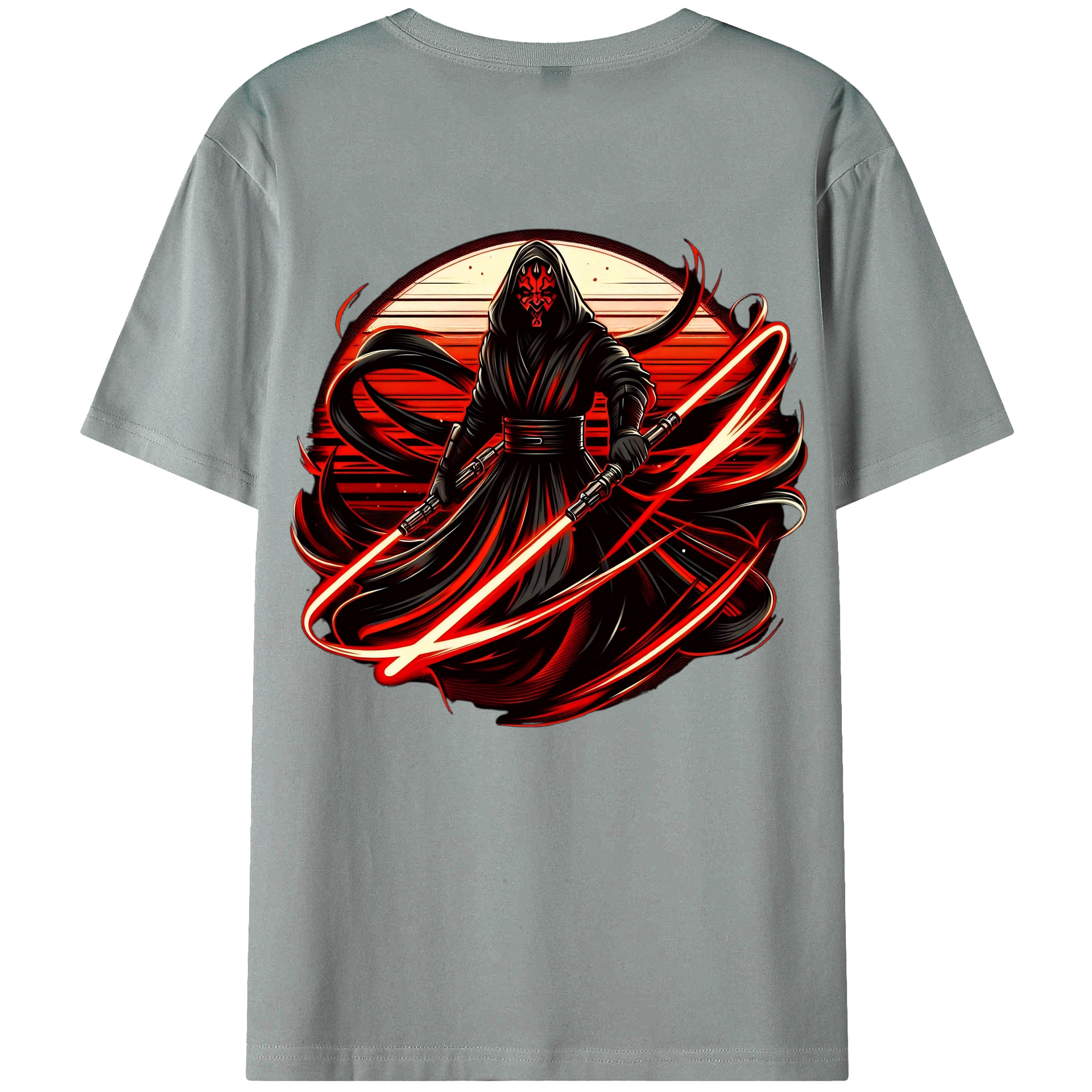 （画像用） スター・ウォーズ Star Wars 綿100％ メンズ半袖Tシャツ（バックプリント） 通気性